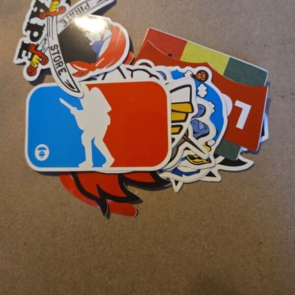 Levi's, A Bathing Ape Sticker Set Bundle Pile Y2k Great For Laptop On Phone - Picture 8 of 14